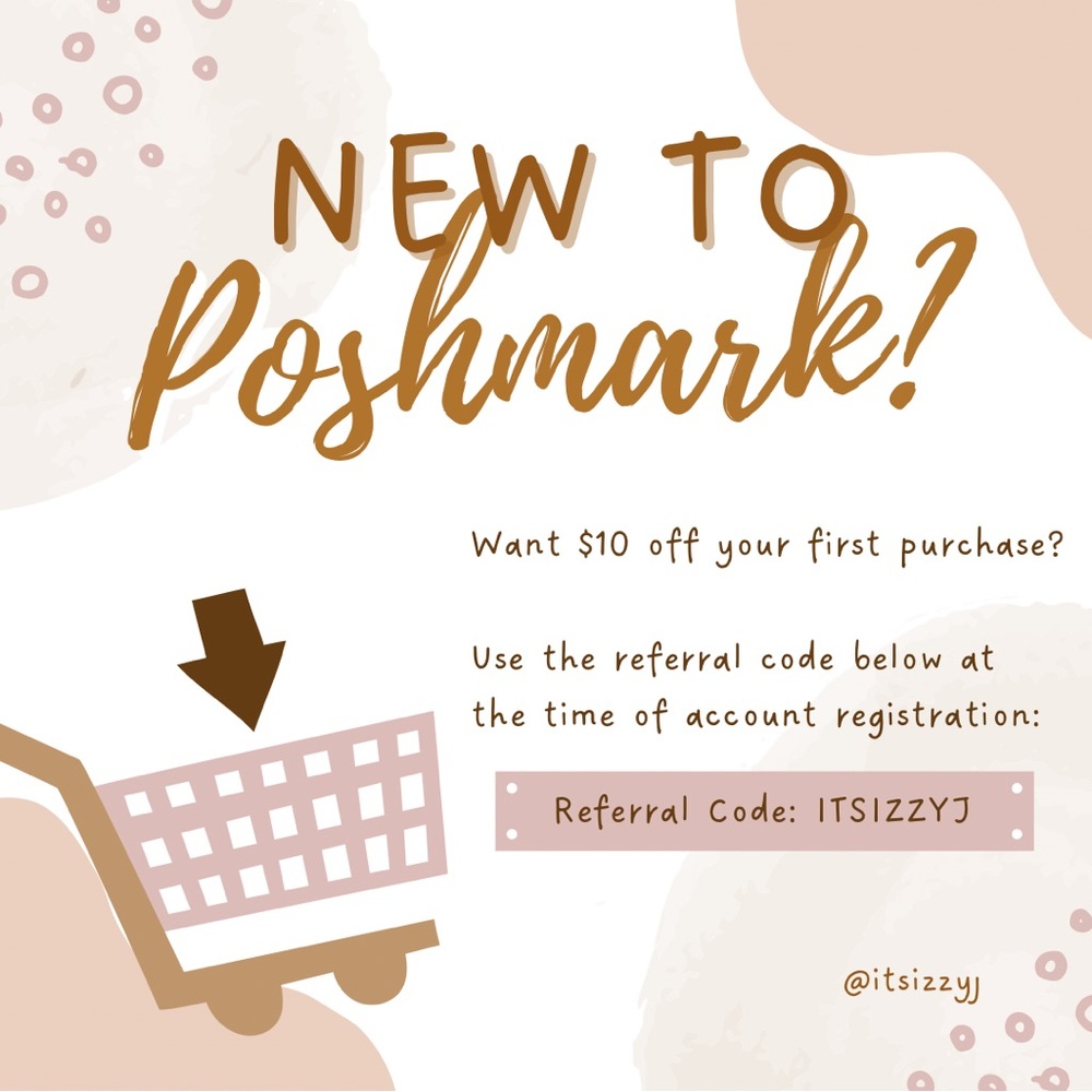 New to Poshmark? First time shoppers get $10 off their first order!